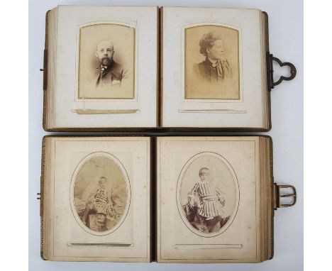 Photograph Albums: Robert Peel Glanville Blatchford and related.- a pair of nineteenth-century photograph albums relating to 