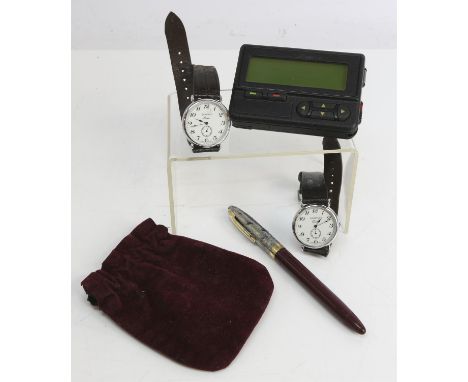 Robin Williams: What Dreams May Come (1998) a group of Original props.- comprises: two Exactly quartz Swiss mens watches, a S
