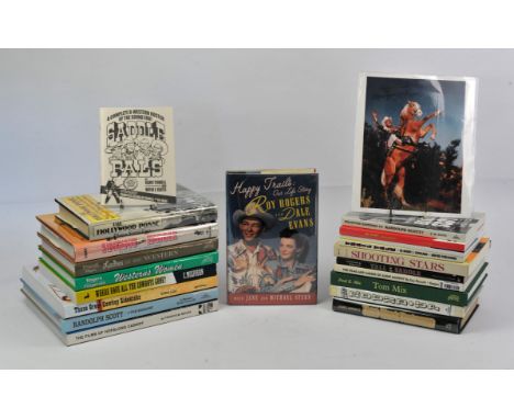 Westerns and related: a group of twenty modern books, mostly first editions, includes Cary (Diana Serra) The Hollywood Posse,