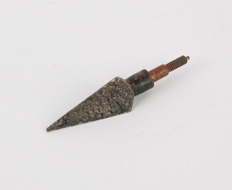 Troy (2004) Greek SFX Arrow head constructed of metal, 7cm.With Propstore COA. 