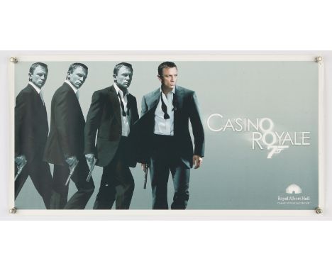 James Bond: Casino Royale in Concert, Royal Albert Hall, (2017).- a poster for a live performance of the entire Casino Royale