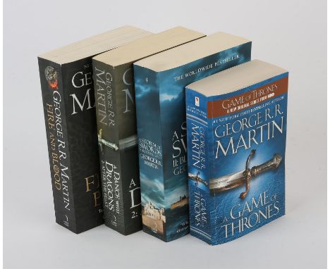 Martin (George R.R.) A Game of Thrones (Song of Ice and Fire) Signed.- paperback edition, New York: Bantam Books, 2011, Signe