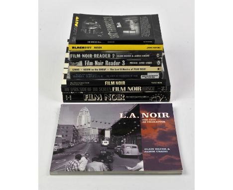 Film Noir.- a group of ten modern books, includes, Porfirio (Robert) Silver (Alain) and James Ursini, Film Noir Reader 2 and 