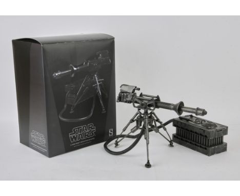 Sideshow Collectibles - Star Wars 1/6 scale action figures 'E-Webb Heavy Repeating Blaster'. Detailed Exclusive Sixth Scale a