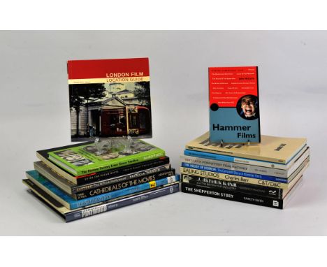 British Film Studios and Cinemas: a group of sixteen modern books, mostly first editions, includes, McNab (Geoffrey) J. Arthu