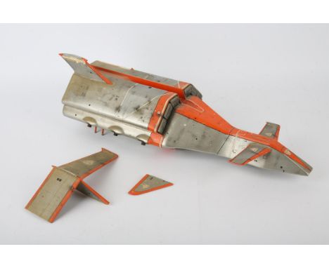 Terrahawks - Battlehawk replica model made by David Sissions in the 1980's similar to those used in the production of Terraha