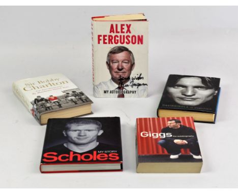 Autographs, Football.- a group of five related Autographed autobiographies, comprises: Ferguson (Alex) My Autobiography, 2013