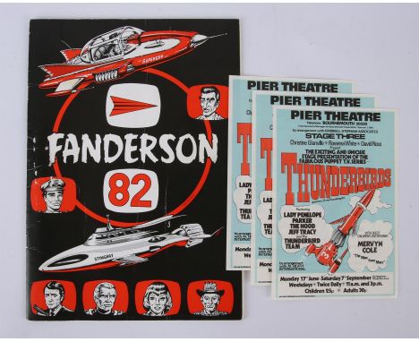 Barnes (Pamela) Fanderson 82.- an original  programme for the British Gerry Anderson Convention, Gerry Anderson Appreciation 