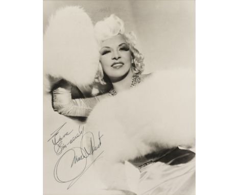 * Film &amp; Theatre Autographs. A collection of 47 signed photographs, letters, and signatures, 20th century, signed photogr