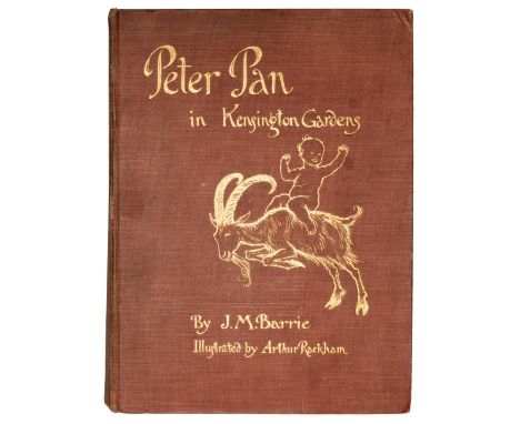 Rackham (Arthur, illustrator). Peter Pan in Kensington Gardens, by J.M. Barrie, London: Hodder &amp; Stoughton, 1906, 50 tipp