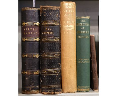 Dickens (Charles). Little Dorrit, 1st edition, London: Bradbury and Evans, 1857, etched frontispiece, additional title and 38