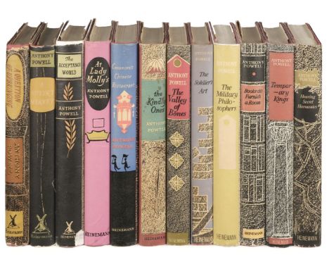 Powell (Anthony). 'A Dance to the Music of Time', a complete set of 12 volumes, 1st editions, 1951-75, neat contemporary prev