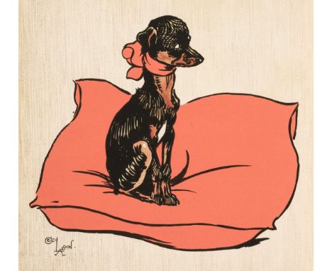 Aldin (Cecil). The Merry Puppy Book, London: Henry Frowde and Hodder &amp; Stoughton, [1913], chromolithograph and black &amp