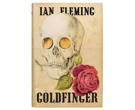 Fleming (Ian). Goldfinger, 1st edition, London: Jonathan Cape, 1959, original cloth, dust jacket, a couple of small light sta