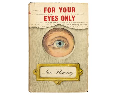 Fleming (Ian). For Your Eyes Only, 1st edition, London: Jonathan Cape, 1960, previous owner signature to front endpaper, smal