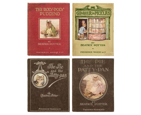 Potter (Beatrix). The Pie and the Patty-Pan, 1st edition, London &amp; New York: Warne, 1905, 1st issue (with date on title a