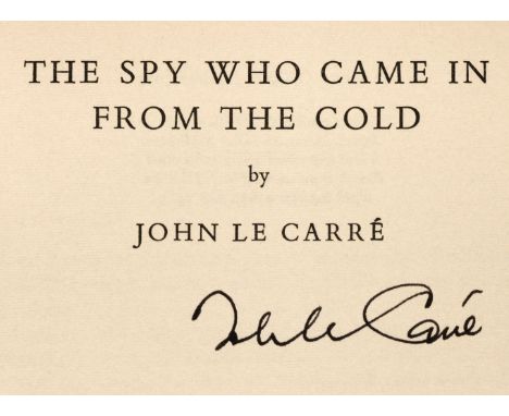 Le Carre (John). The Spy Who Came in From the Cold, 1st edition, 5th impression, London: Victor Gollancz, September 1963, a f
