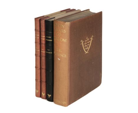 Lawrence (T.E.) Crusader Castles, 2 volumes, Golden Cockerel Press, 1936, numerous maps, plans and illustrations, 2 folding m