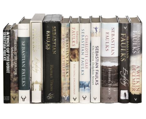 Faulks (Sebastian). A Trick of the Light, 1984; The Girl at the Lion D'Or, 1989; Birdsong, 1993, 1st editions, original cloth