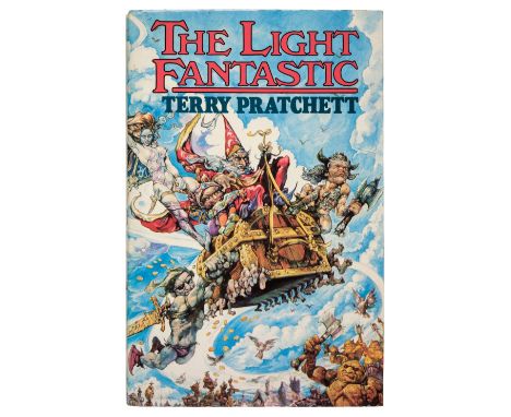 Pratchett (Terry). The Light Fantastic, 1st edition, Gerrards Cross: Colin Smythe, 1986, usual slight toning to textblock, a 