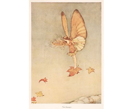 Outhwaite (Ida Rentoul, illustrator). Elves and Fairies ..., Verses by Annie R. Rentoul, Selected Edition, Melbourne &amp; Sy