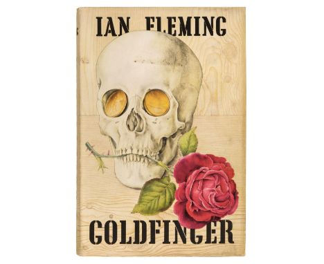 Fleming (Ian). Goldfinger, 1st edition, London: Jonathan Cape, 1959, previous owner inscription erased from front endpaper, b
