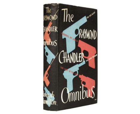 Chandler (Raymond). The Raymond Chandler Omnibus, 1st edition, London: Hamish Hamilton, 1953, light partial offsetting to rea