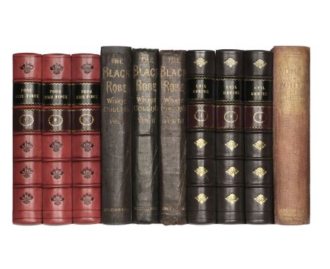 Collins (Wilkie). Poor Miss Finch, 3 volumes, 1st edition, London: Richard Bentley &amp; Son, 1872, bound without advertiseme