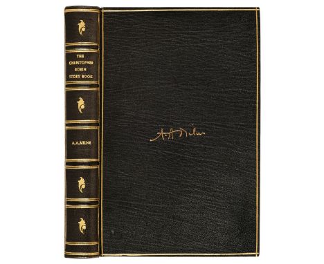 Milne (A. A.). The Christopher Robin Story Book, 1st edition, London: Methuen, 1929, signed by the author to title, numerous 