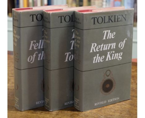 Tolkien (J.R.R.) The Lord of the Rings: The Fellowship of the Ring, 2nd edition, 2nd impression, 1967; The Two Towers, 2nd ed