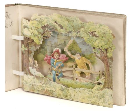 Moveable. Peeps into Fairyland, a Panorama Picture Book of Fairy Stories, with an introduction by F. E. Weatherly, London: Er
