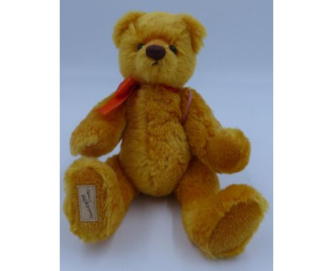 Deans Rag Book teddy bear circa 2006, production number 367 Hieronymus. P&amp;P Group 1 (£14+VAT for the first lot and £1+VAT