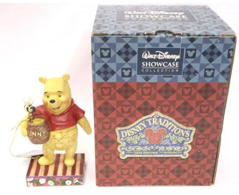 Walt Disney Showcase Collection: Silly Old Bear, H: 11 cm, boxed. No cracks, chips or visible restoration. P&amp;P Group 1 (£