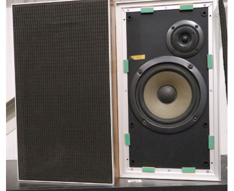 Pair of Leak Sandwich 250 speakers uprated to 50W and gold plated binding posts, working at time of lotting. P&amp;P Group 3 