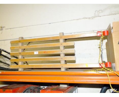 A GLOCO WOODEN SLED