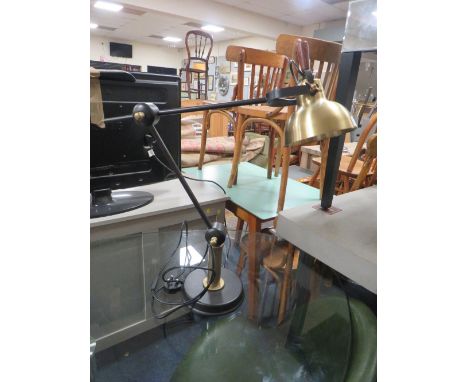 A MODERN ANGLEPOISE STYLE LAMP