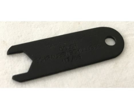WWII pattern German dagger spanner. A good quality replica of the spanner required to remove the handles of SA & SS daggers f