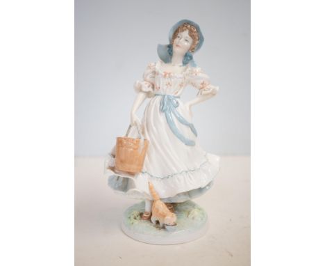 Limited edition Royal Worcester 'the milk maid'