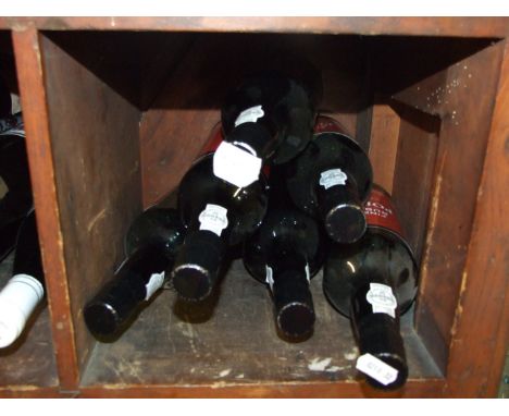 6 BOTTLES OF REGIMENTAL FINE RUBY PORT 