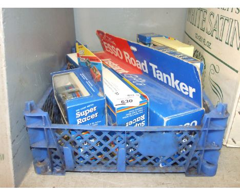 COLLECTION OF DIE CAST MODELS INCLUDING ESSO ROAD TANKER 