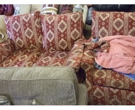 2 SEATER SOFA AND ARMCHAIR