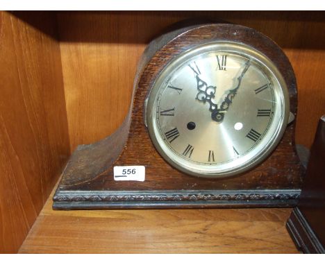 MANTLE CLOCK CONVERTED TO BATTERY 