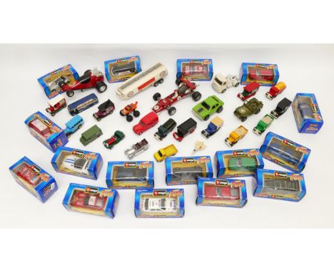 A collection of loose diecast model vehicles, makers to include Tonka, Dinky and Matchbox, together with a selection of sixte