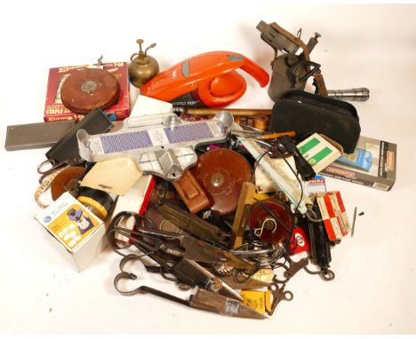 A collection of carpenters hand tools in three boxes. (3)