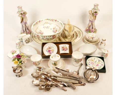 A collection of mid twentieth-century and later ceramics, to include, three limited edition Lurpak pieces, in the form of a t