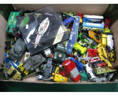 A Quantity of Diecast Model Vehicles, by Corgi, Solido, Matchbox and other, including Heritage Classics, Kmart, Havoline, Loc