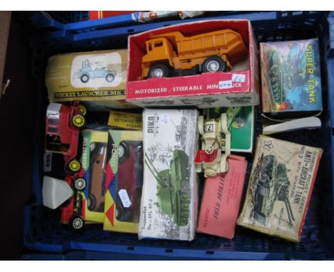 A Quantity of 1960's and Later Plastic Model Vehicles, Hong Kong plastic variants noted, mainly boxed, five military items no