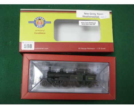 Oxford Rail "OO" Gauge/4mm Ref OR76AR004 Class 415 Adams Radial 4-4-2 Steam Tank Locomotive, BR black R/No 30582 excellent bo