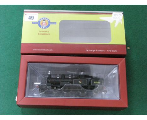 Oxford Rail "OO" Gauge/4mm Ref OR76AR004 Class 415 Adams Radial 4-4-2 Steam Tank Locomotive, BR black R/No 30582 excellent bo
