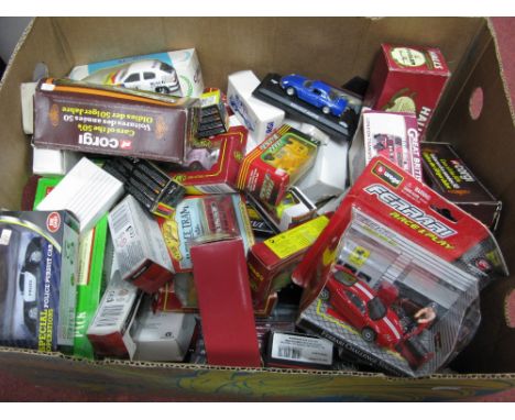 A Quantity of Diecast Model Vehicles, by Corgi, Atlas Editions, Cameo and others, nearly always boxed.